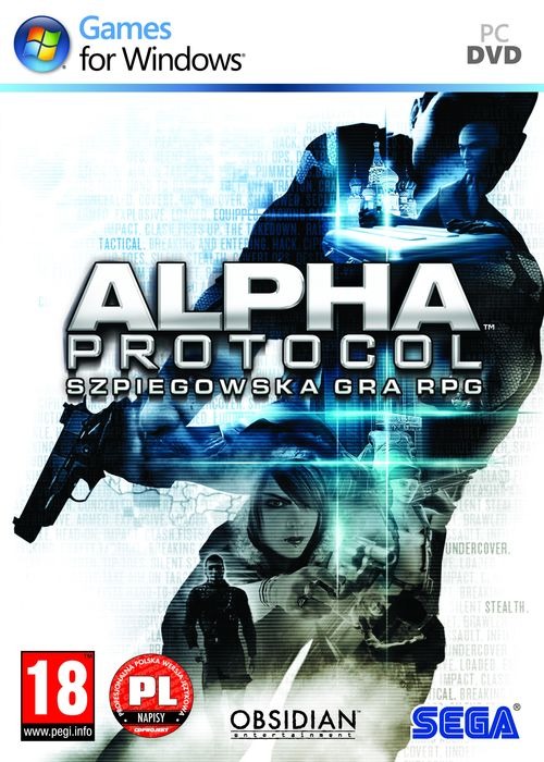 Обложка игры Alpha Protocol