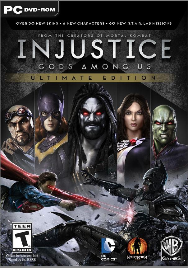 Обложка игры Injustice: Gods Among Us. Ultimate Edition