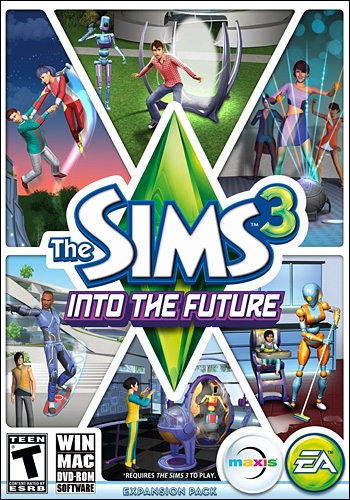 Обложка игры The Sims 3: Into the Future