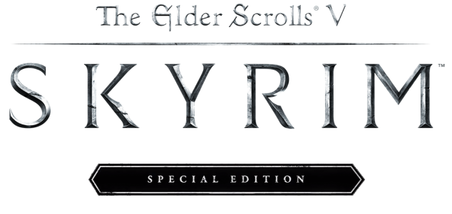 Логотип Skyrim Special Edition