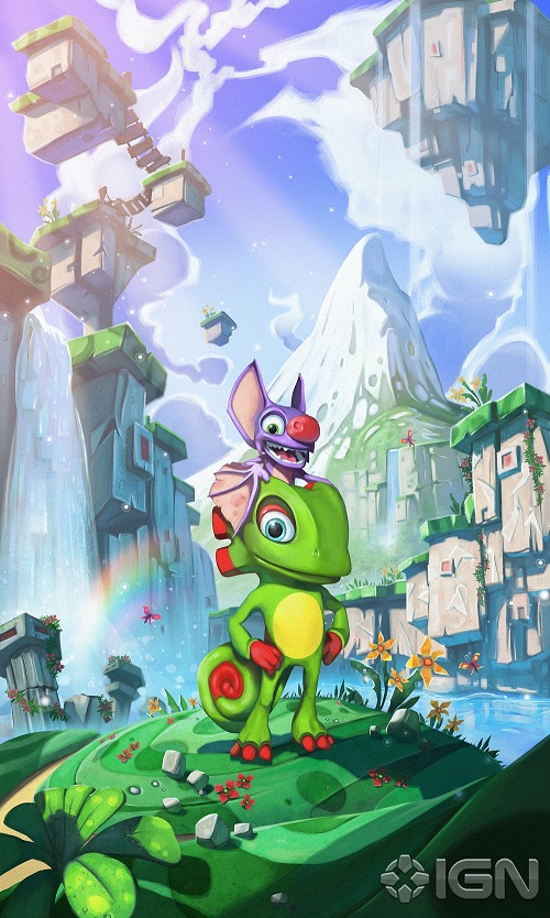 Обложка игры Yooka-Laylee